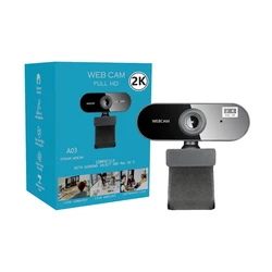 Ultra HD Web Camera with Built - In Microphone for Streaming and Online Meetings (2k)