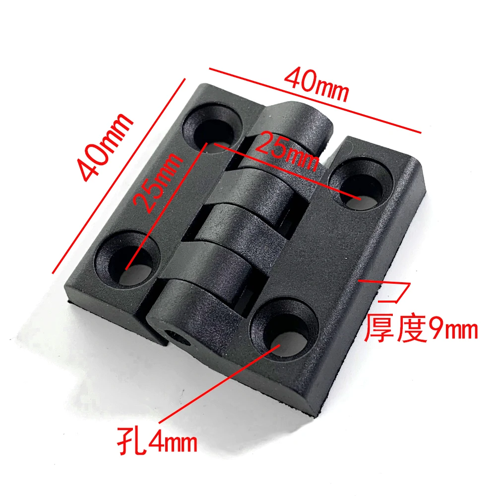 Nylon Plastic Butt Hinges Wooden Box Furniture Hardware 10pcs/Set