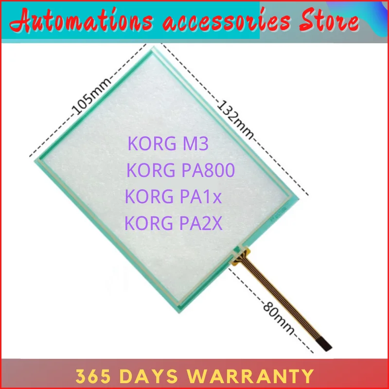 Nuovo Per Sintetizzatore Elettronico Korg M3 132*105Mm Touch Glass Korg Pa800 Touch Screen Pa2X Pro Touch Pad