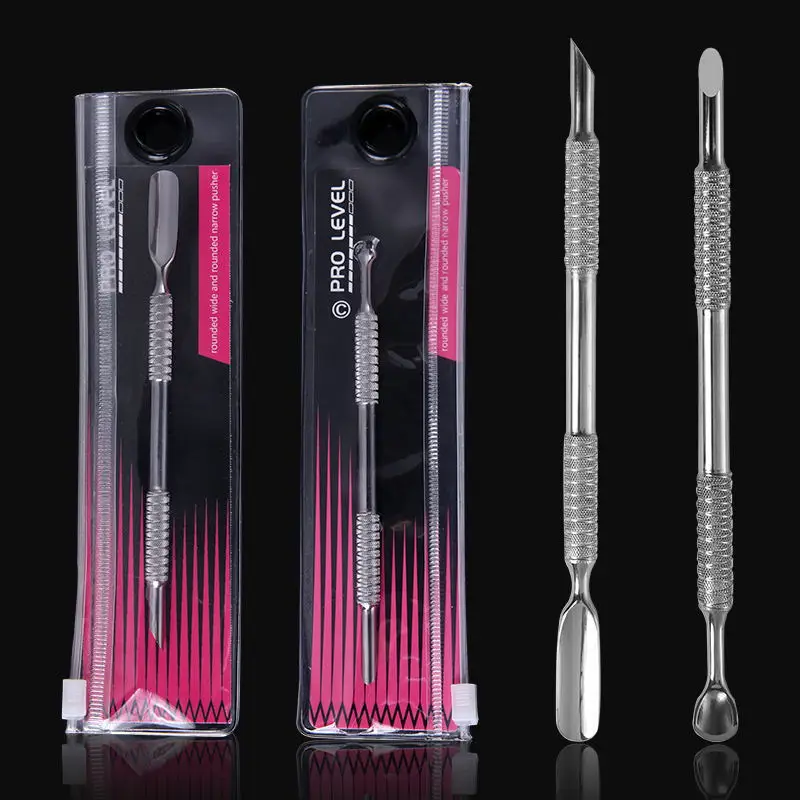 Horseshoe Type Cuticle Pusher Nail Art Tool Nail Polish Remover Gel Polish Peeler Scraper Stainless Steel Manicure Tool