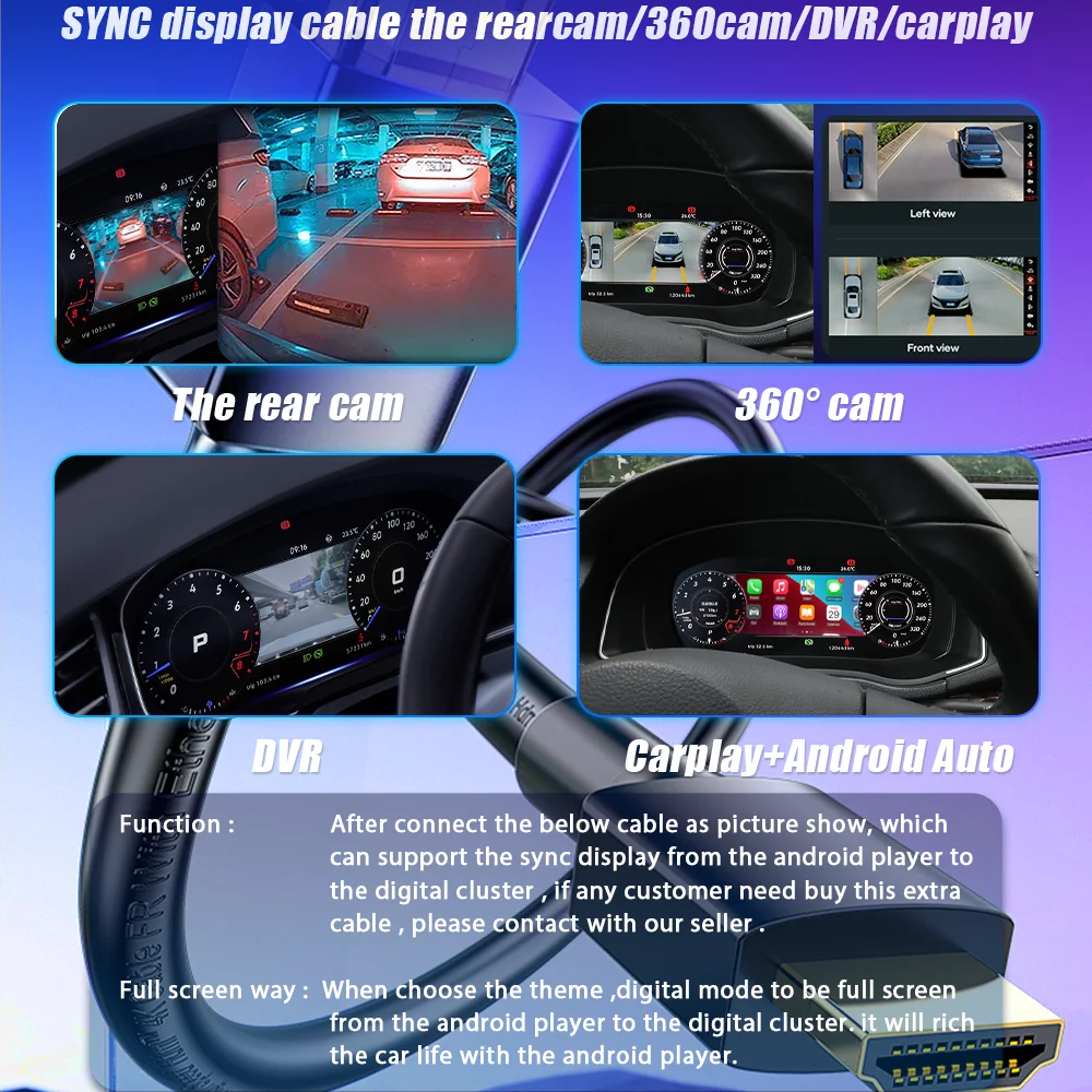 12.3인치 아우디 TT 2007-2014년식 차량용 클러스터 대시보드 LCD 패널 속도계 버추얼 콕핏