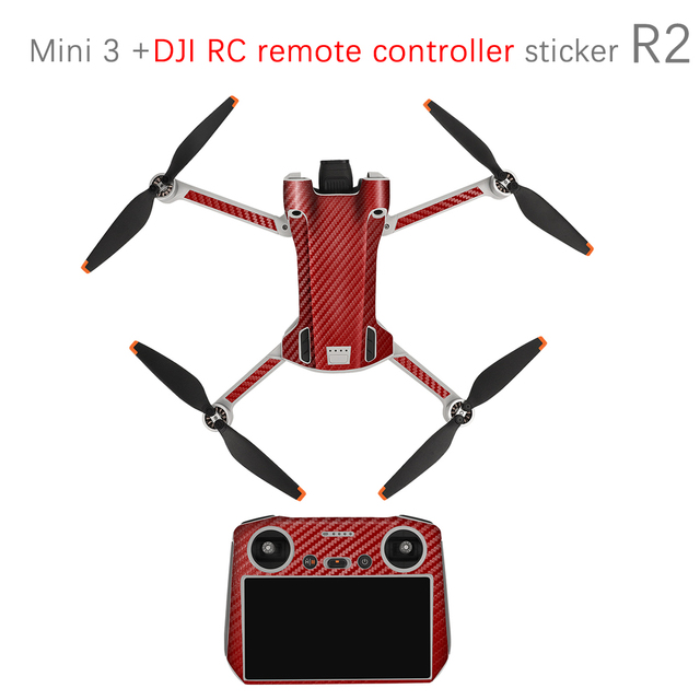 Stickers for DJI Mini 3 Pro Skin Scratch Resistant Waterproof for DJI RC Remote Control Sticker Accessories