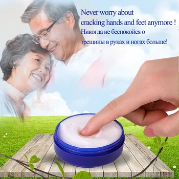 Herbal Anti Crack Foot Cream Oil Anti-Drying Crack Foot Cream Heel Cracked Repair Cream Removal Dead Skin Hand Feet Care Mask 3