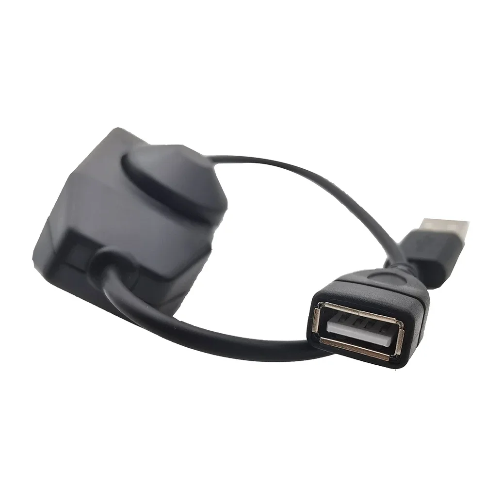 LED 노브 조광기 스위치, USB 암-수 익스텐션 코드, 회전식 ON OFF 컨트롤러, LED 스트립 조명용 화이트 블랙, 5V DC
