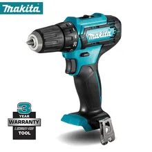 

Makita Cordless Screwdriver 38Nm Mini Drill Torque New Electric Power Tool Without Charger And battery bare metal DF333DZ