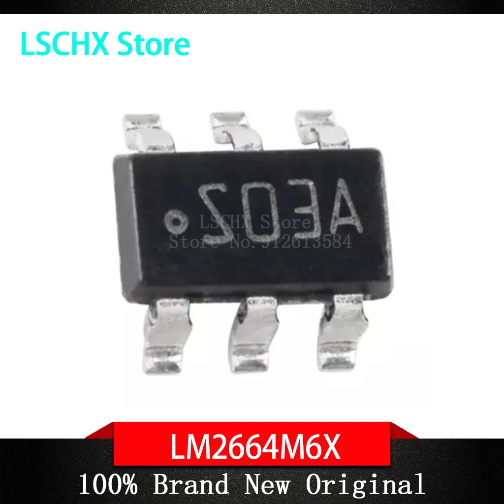

10 шт./лот LM2664M6X SOT23-6 LM2664 SOT screen S03A LM2664M LM2665M6X LM2665M LM2665