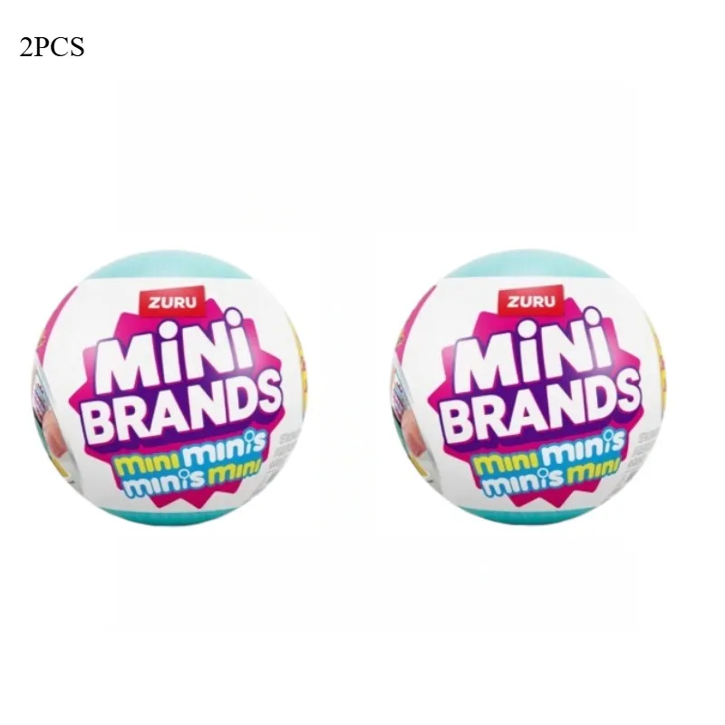 Zuru Mini Fridge Stuffing Toy Tide Play Blind Box Stuffing Fridge Ball, Blind Box Random Mini Model Toy Child Ideal Gift
