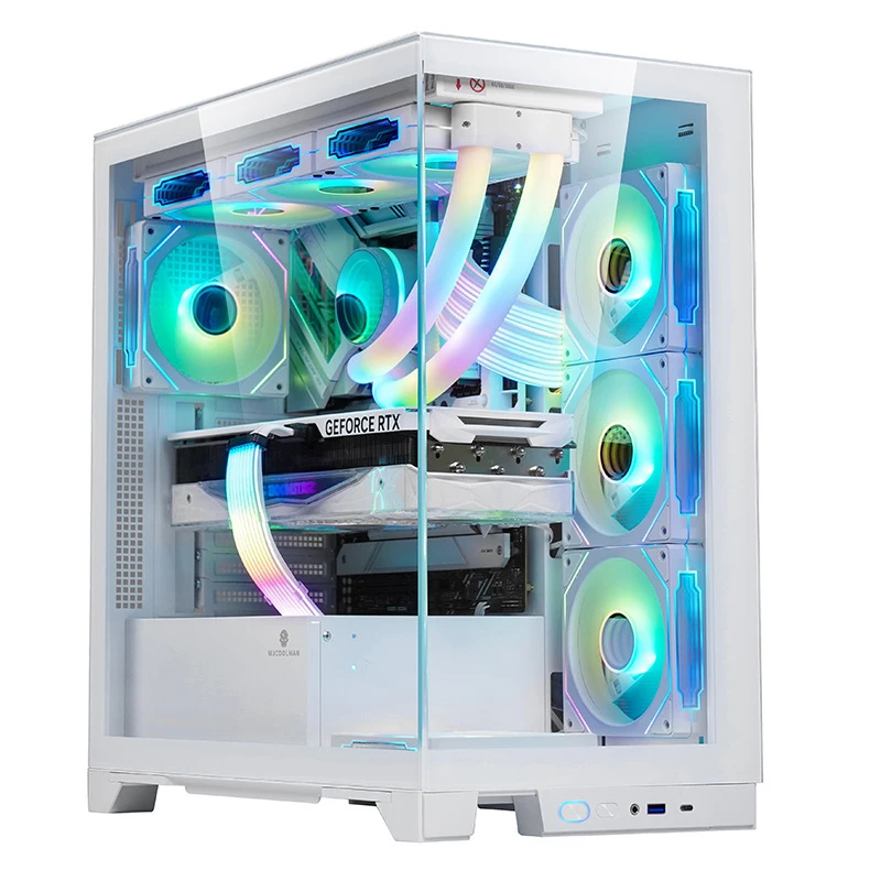 Ventilador Case 5v Argb Efeito Espelho Infinito Silencioso 12cm Ventiladores Rgb para pc Refrigeração Stystem Cpu Refrigerador de Água Jumpeak-ms120 mm - Imagem 4