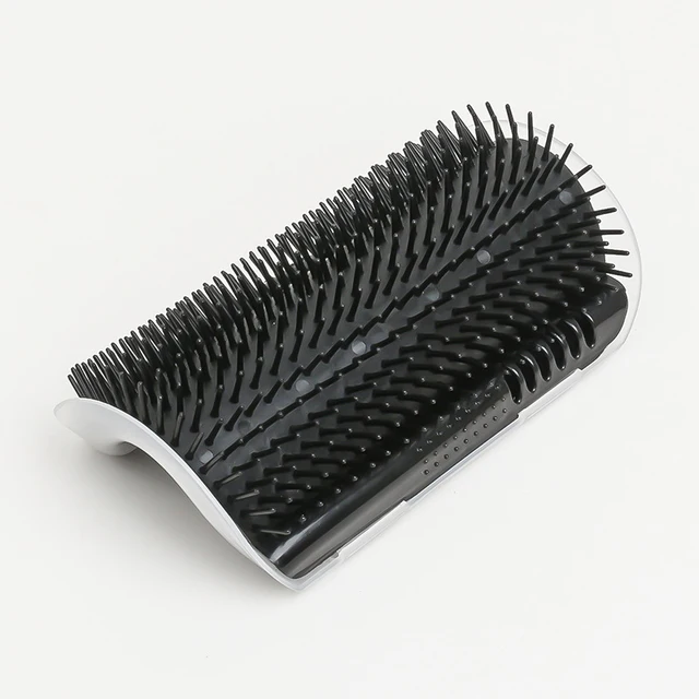Cat Brush Comb Cat Toy with Catnip Cat Wall Brush Corner Cat Scratcher Massage Self Groomer Comb Pet Brush Corner cat scrubber 6