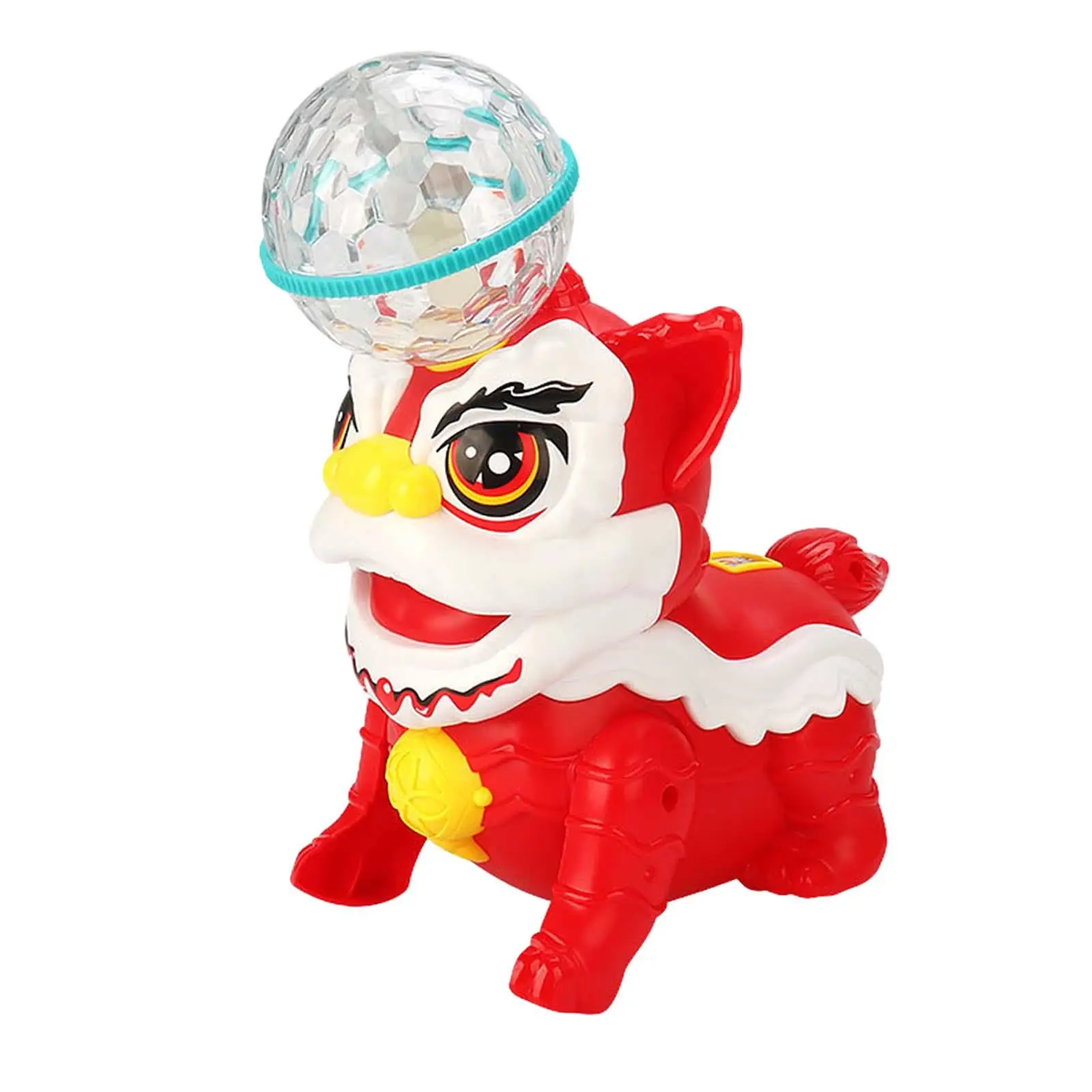 Electric Dancing Lion with Music and Lights for Christmas New Year Gift