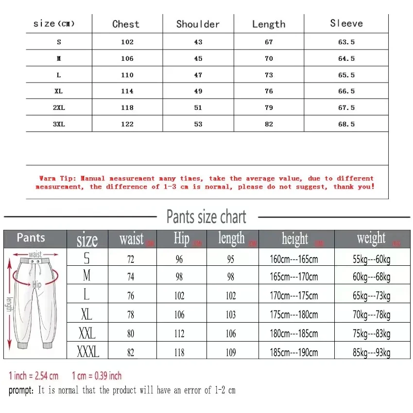 New spring and winter leisure sportswear set PUAIA printed men's and women's high-quality hoodie printed set 5