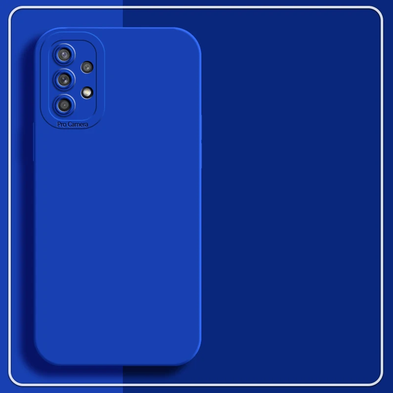 A13 23 33 53 73 Terre Tons Couleur Silicone Souple Téléphone étui pour samsung Galaxy A53 A73 A33 A13 A23 4G 5G 2022 A32 A52 A72_voghion.com