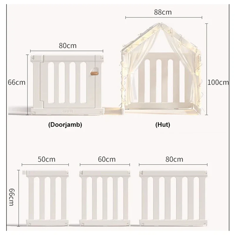 Newborn Favorite Playpen Cute for Baby Home Kids' Beds Fence Corral Para Bebes Living Room Furniture Tent House