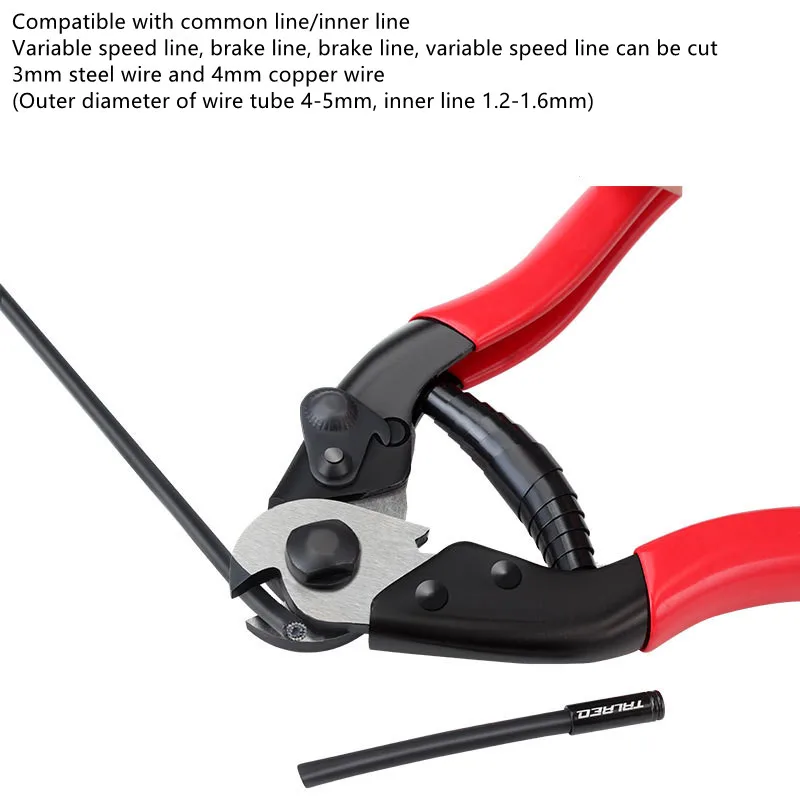 TOOPRE Mountain Bike Wire Pliers Bicycle Wire Cutters Brake Speed Change Tube Inner Multifunction Pliers