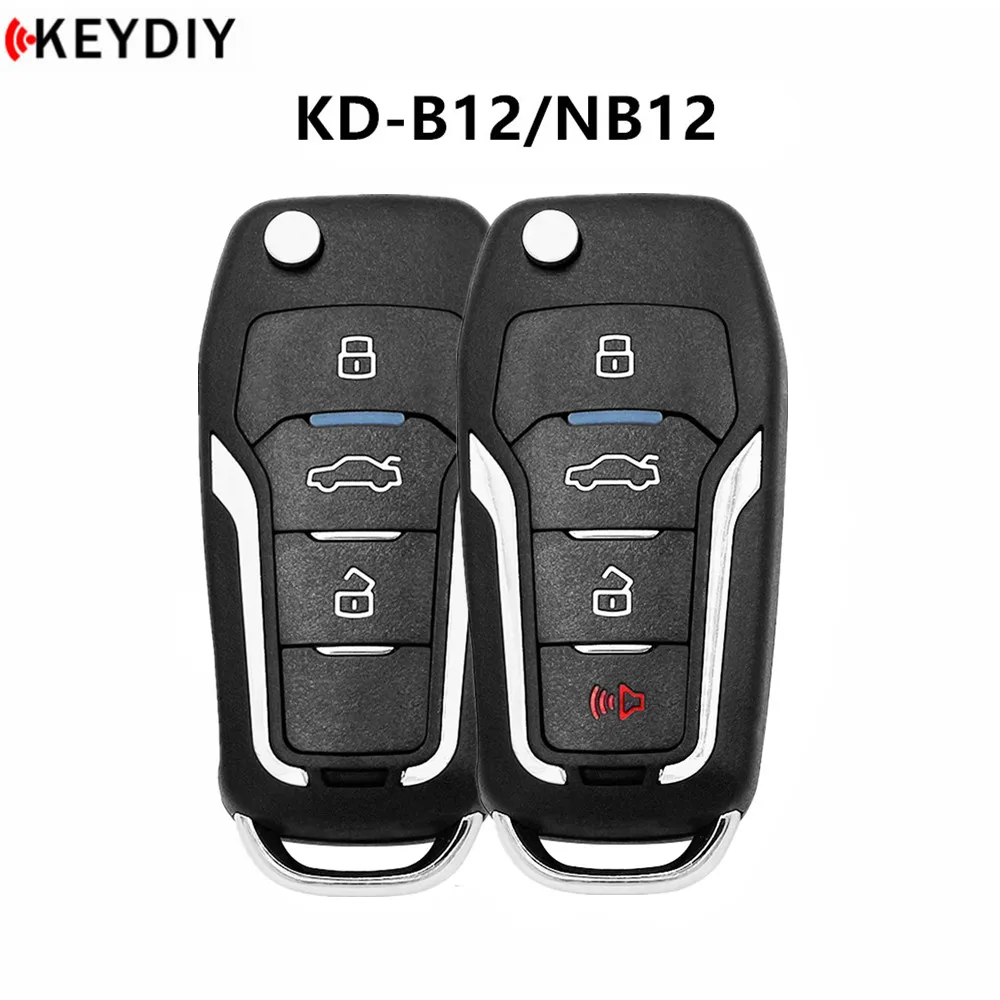 Key Programmer Remote Control KD900 KD-X2 KD-MAX MINI KD B12-4/3 NB12-3/4 for Ford Car Key 5/10/15/30pcs key case car remote key car key transponder chip key programmer