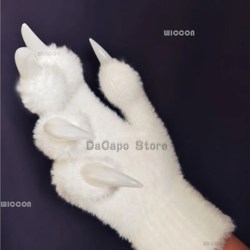 Cosplay Gloves Fursuit Paws Kigurumi Furry Cosplay Gloves Decors Animal Cosplay Glove Handwear