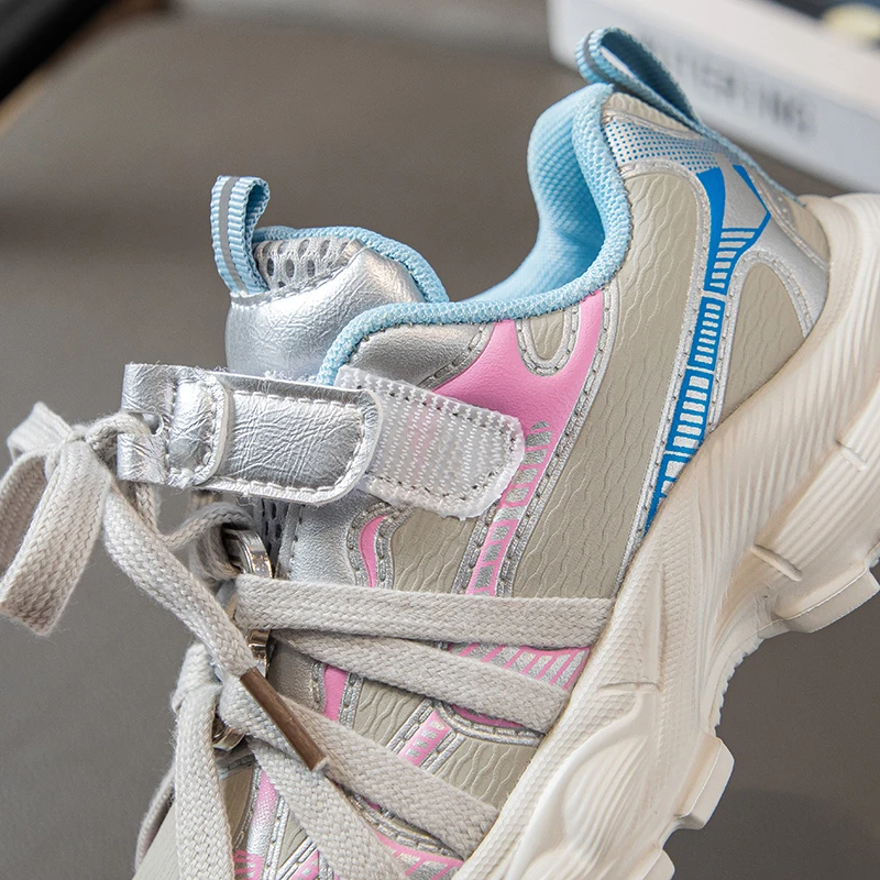 Kids Casual Platform Sneakers for School Sport