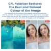 aMagisn CPL UV ND Filter Set for Insta360 Ace Pro 2 ND8 ND16 ND32 ND64 Waterproof Lens Filters for Insta 360 AcePro2 Accessories 5