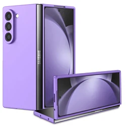 Shockproof Folding Anti - Knock Case Cover - Galaxy Z Fold2 5G (PURPLE)