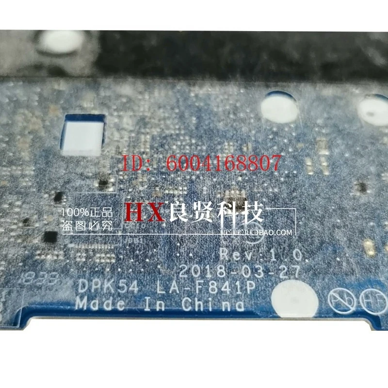 HP, Wizard 3 4 TPN-C133 15-CB 15-CX 마더보드 LA-F841P LA-F842P에 적합