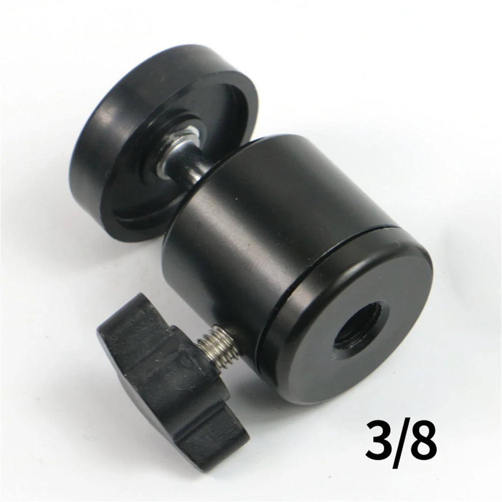 Ball Head Mount Adapter Ballhead Clamp Ball Adapter 1/4&3/8 Screw For DSLR Camera Mic Stand Camera Accessories camera ball head mount