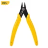 Deli 4.5inch Non-slip Handle Wire Cutting Tools Plastic Cutting Nippers Multi Function Electrician Repairing Pliers Hand Tool 1