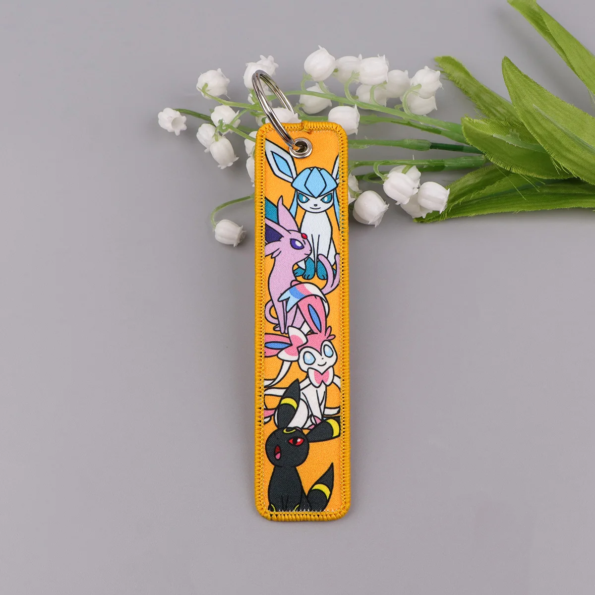 Anime Game Monster Key Chain 1 PCS for Motorcycles Key Fobs Holder Men Women Tags Ring Jewelry Accessories Toys Gifts