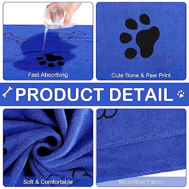 NONECN microfiber dog towel image 6