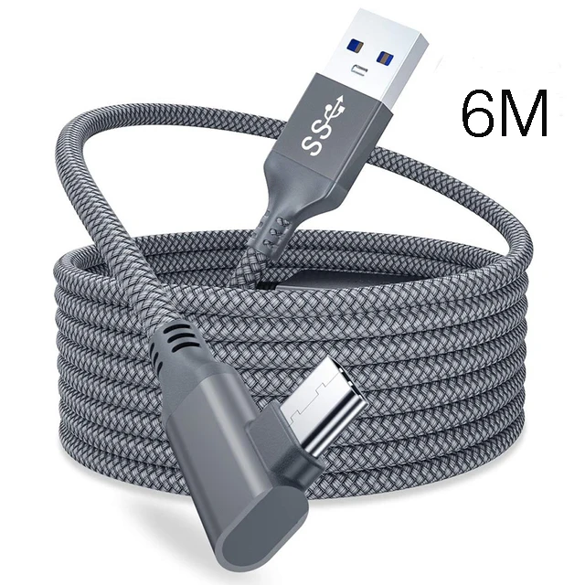For Oculus Quest 2 Link Cable 5/6/7M USB 3.0 Quick Charge Cables for Quest2 VR Data Transfer Fast Charges VR Headset Accessories 