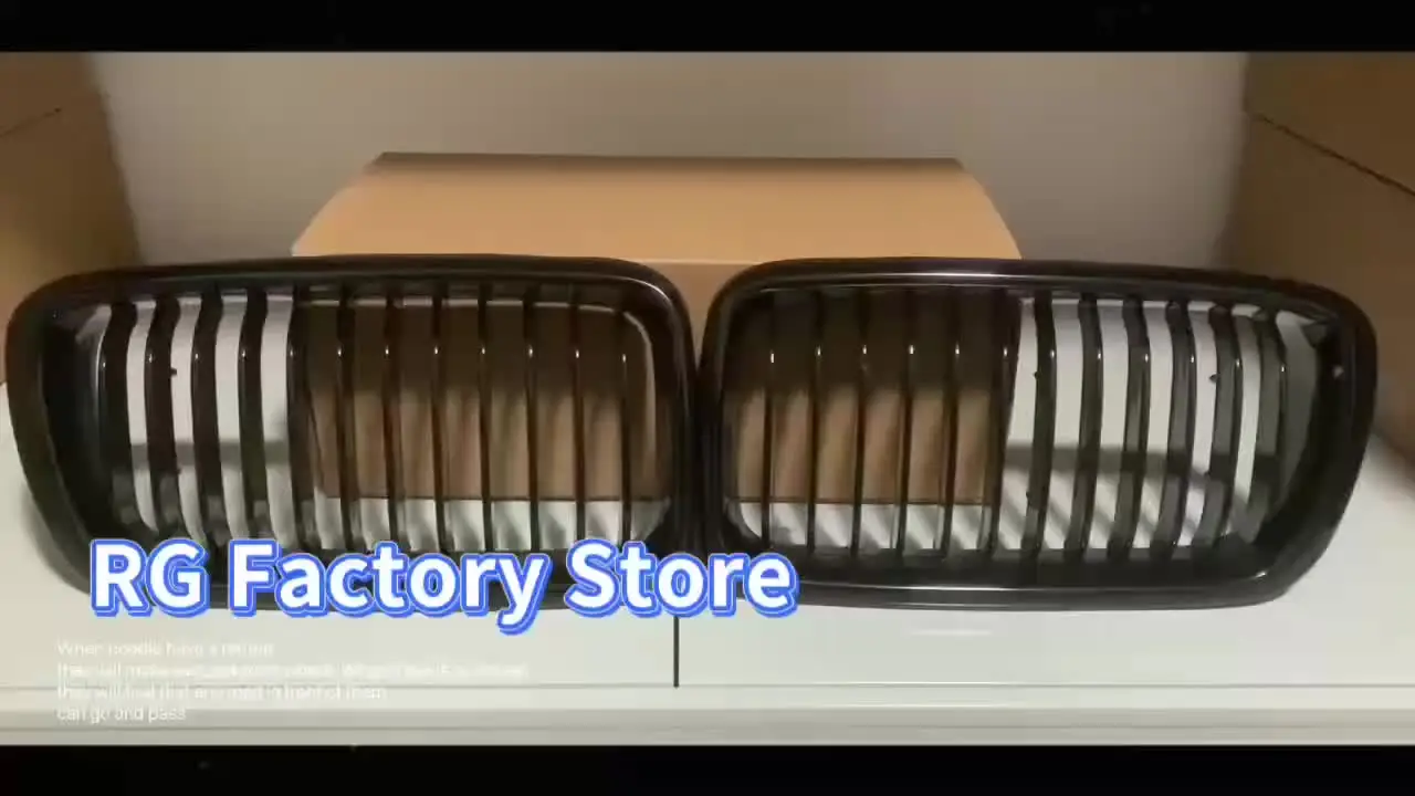 Auto Kühlergrill Für BMW 7er E38 730iL/735i/728i/750i (1994-2001) | Chrom Frontgrill, Direktmontage Ohne Bohren