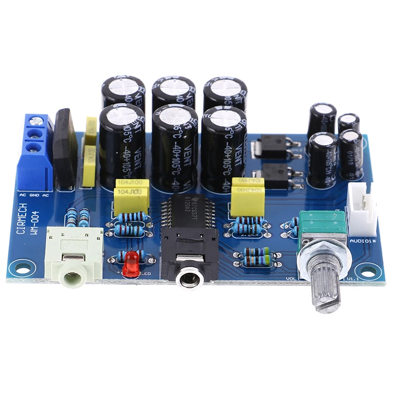 TPA6120 Headphone Amplifier Board HiFi TPA6120A2 Double Channel Headphone Amp