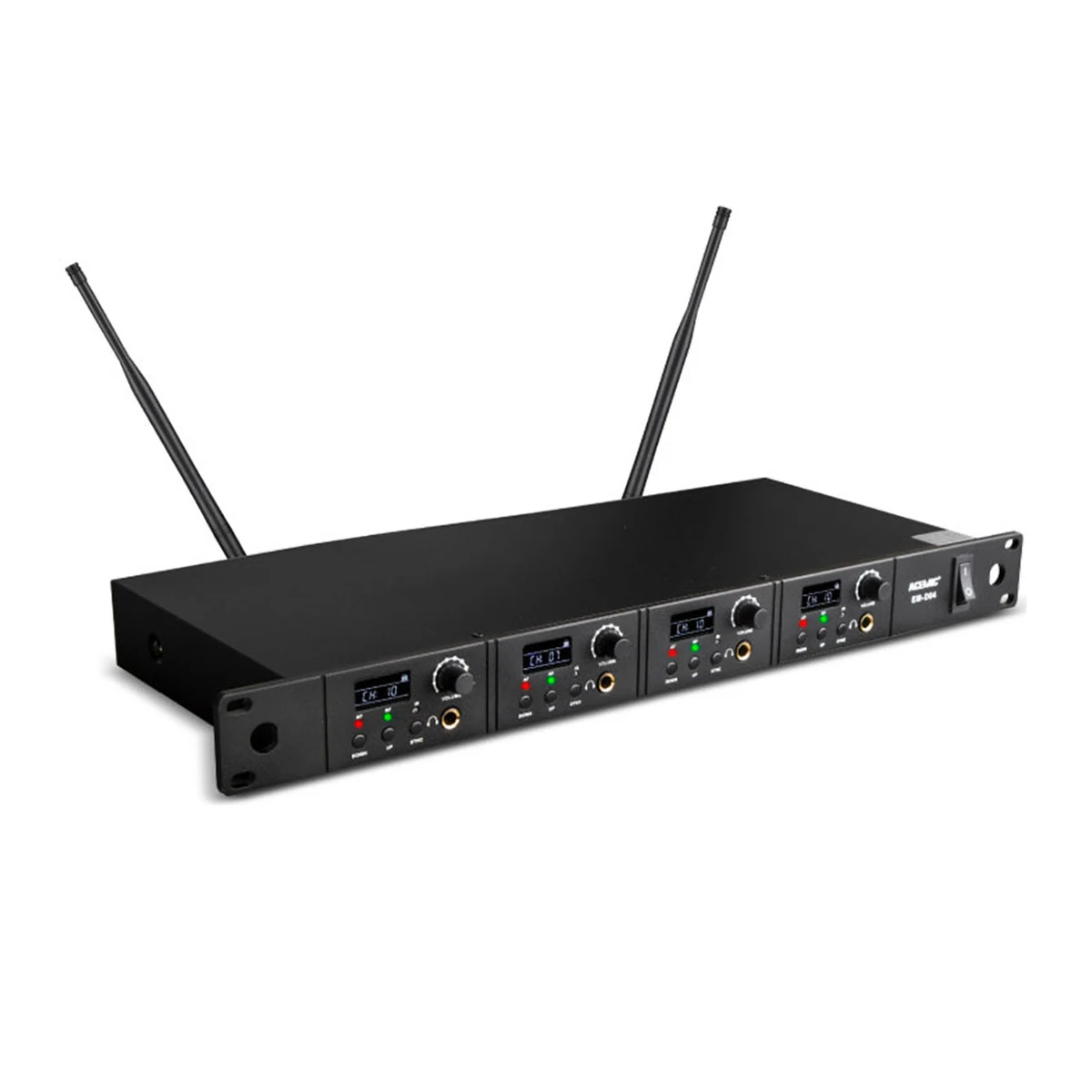 Wireless In-Ear Monitor System 4 Channel Acemic EM-D04 Wireless In Ear Monitor