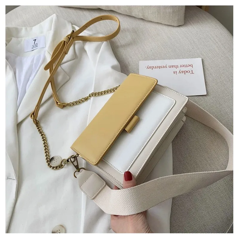Fashion Luxury Pu Small Shoulder Bags Women Handbags Ladies Messenger Bags With Chains