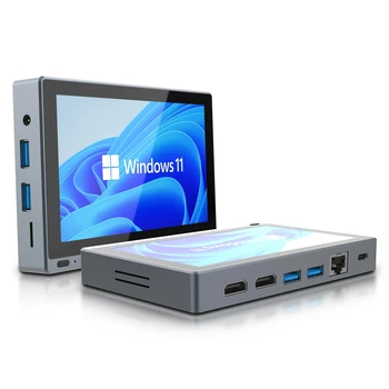 Higole Gole 1 Pro 5.5 ''Mini PC Intel J4105 senza ventola Windows 11 WiFi5 8GB 256GB 2500mAh 4K Touch Screen per computer Windows Tablet 1