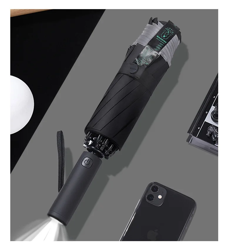 For Great Wall TANK 300 TANK 500 Car Fully Automatic Reflective Sun Umbrella Reverse Folding Sunshade Accessories