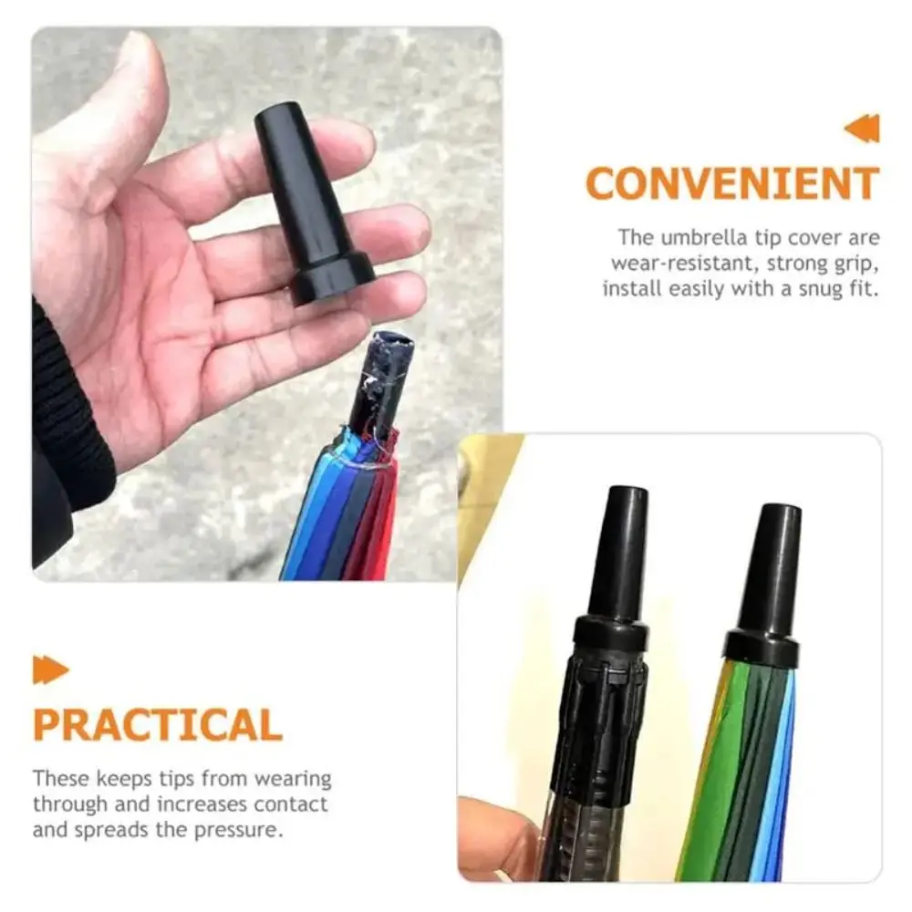 Rubber Umbrella Cap Secure Umbrella Tip Cover Rubber Tips