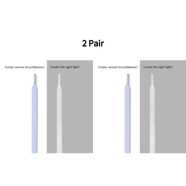 Luminous Shoelaces Flat Sneakers Canvas Shoe Laces Glow In The Dark Night Color Fluorescent Shoelace 120/140/160cm