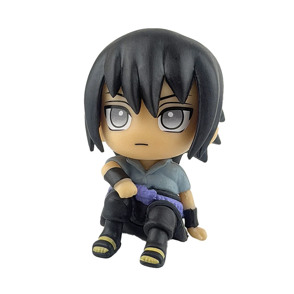 Naruto Anime Character Collectible Figurine Set - Car Decoration & Display Toy
