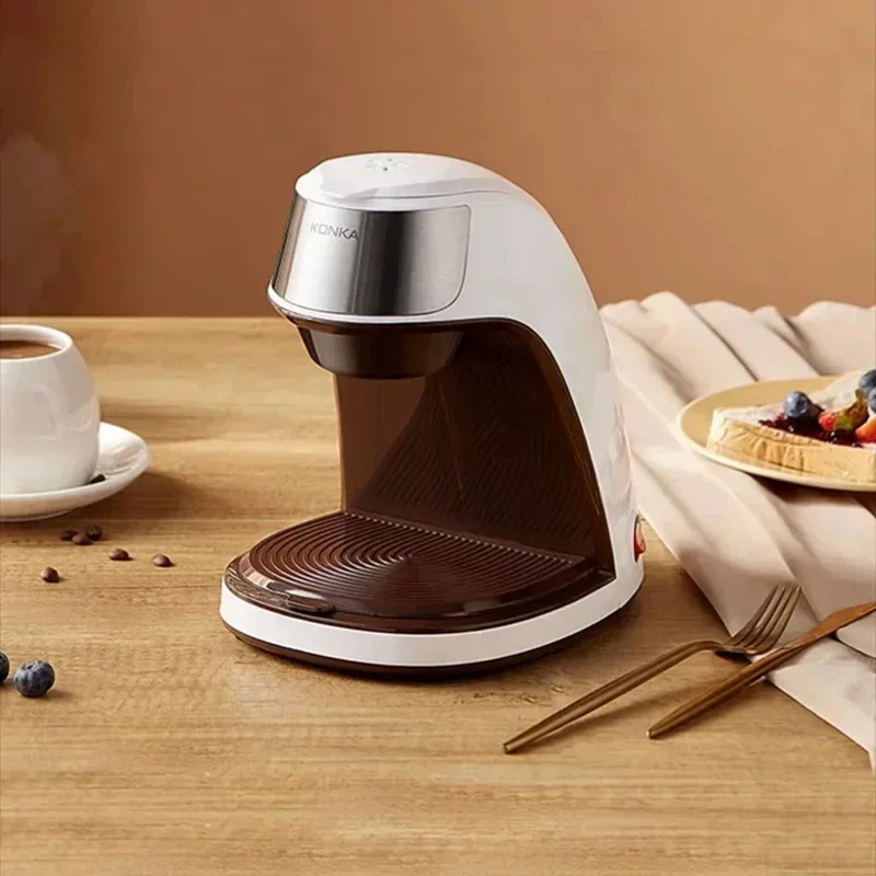 Konka Coffee Maker Home Mini Coffee Machine 300ml Automatic Drip Type Americano Pot Coffee Maker Machine Simple Operation 220V 2