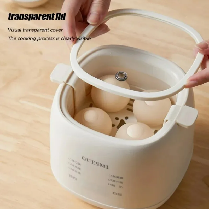 Household Multifunctional Breakfast Machine 6 Modes Automatic Power-off Egg Boiler Egg Steamer【CN 220V Plug】 3