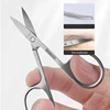 Eyebrow Tweezer Set,6 Pcs Tweezers Set for Women, Precision Tweezer for Eyebrows with Curved Scissors for Ingrown Hair 5