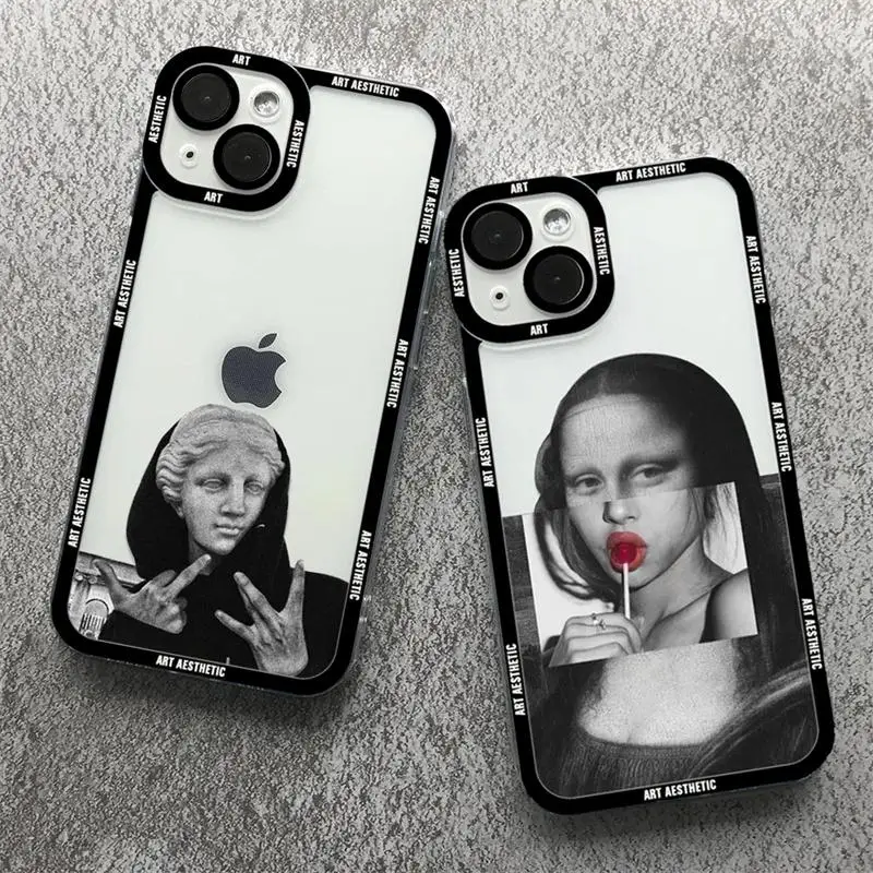 Aesthetic David Mona Soft TPU Phone Case