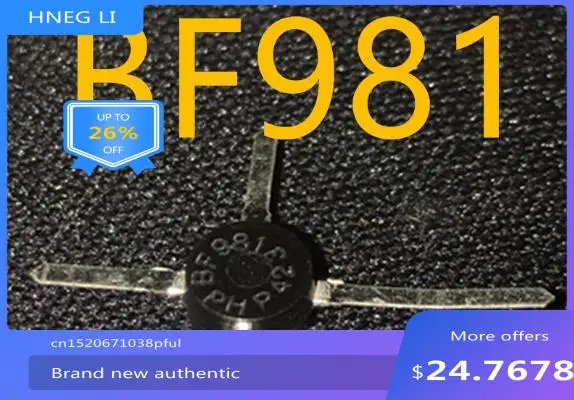 

100% NEW Free shipping 50pcs/LOT BF981 TO-50 MODULE new Free Shipping