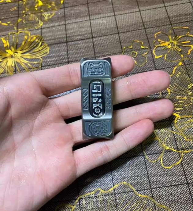 

USD EDC Limbo Cat Push 2,0 механические Слайдеры для карт, игрушки для декомпрессии