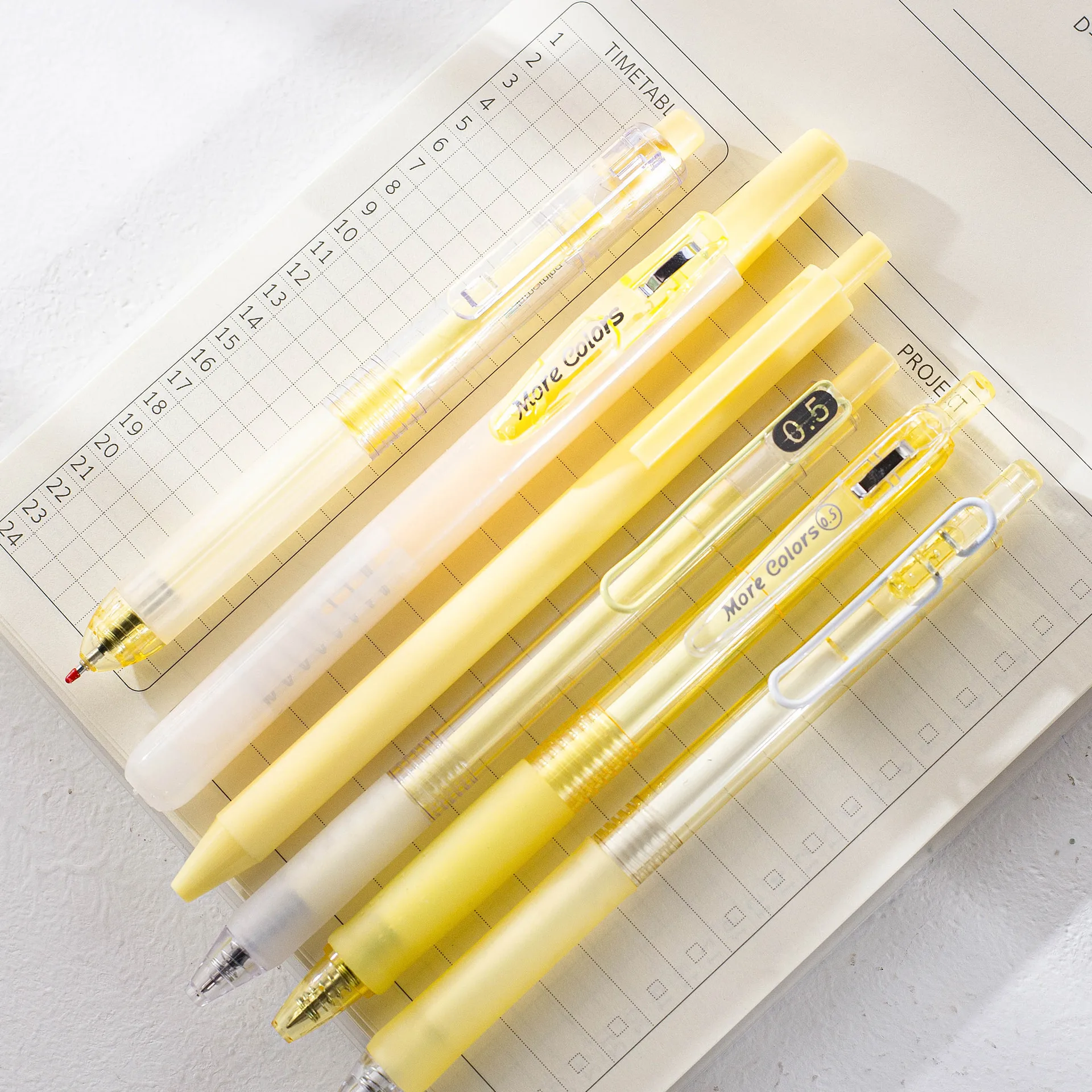 Aihao Milky Gel Pens Fine Point Color Pen For Journaling - Temu