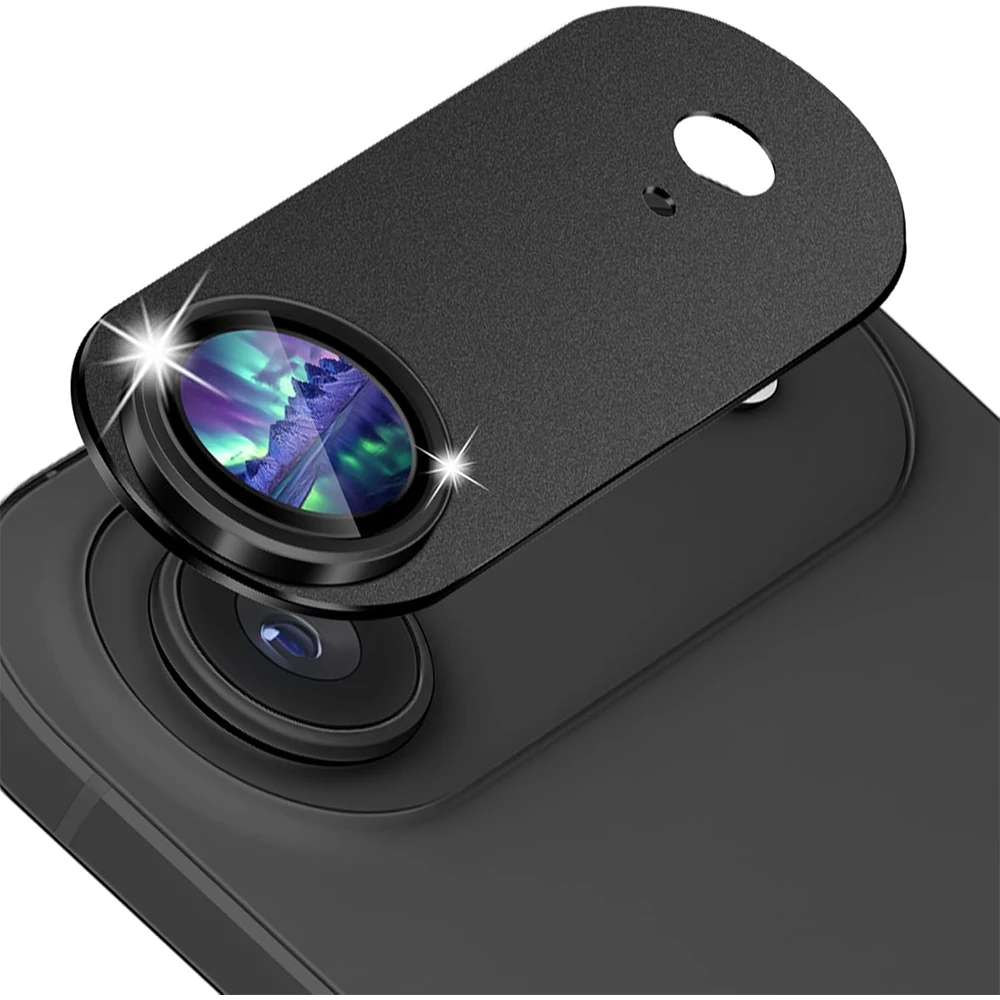 Vibrant Orange Camera Lens Protector Cover - Premium Phone Accessory & Protection Case