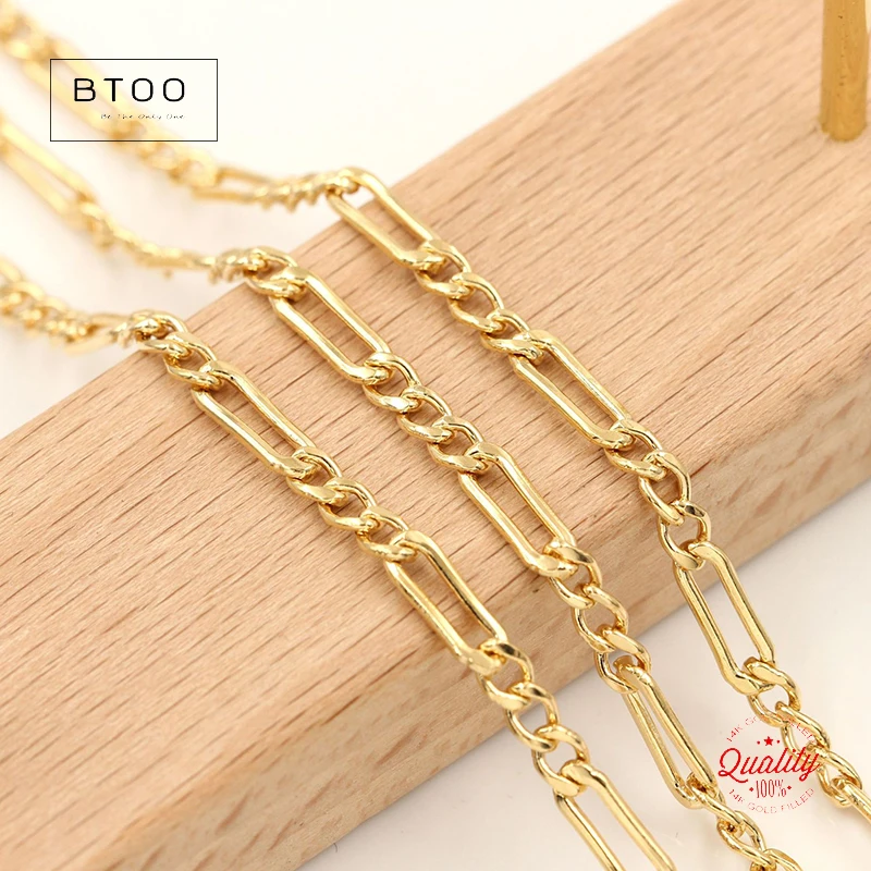 Chains For Jewellary Making, Gold - 5Mm, 1M