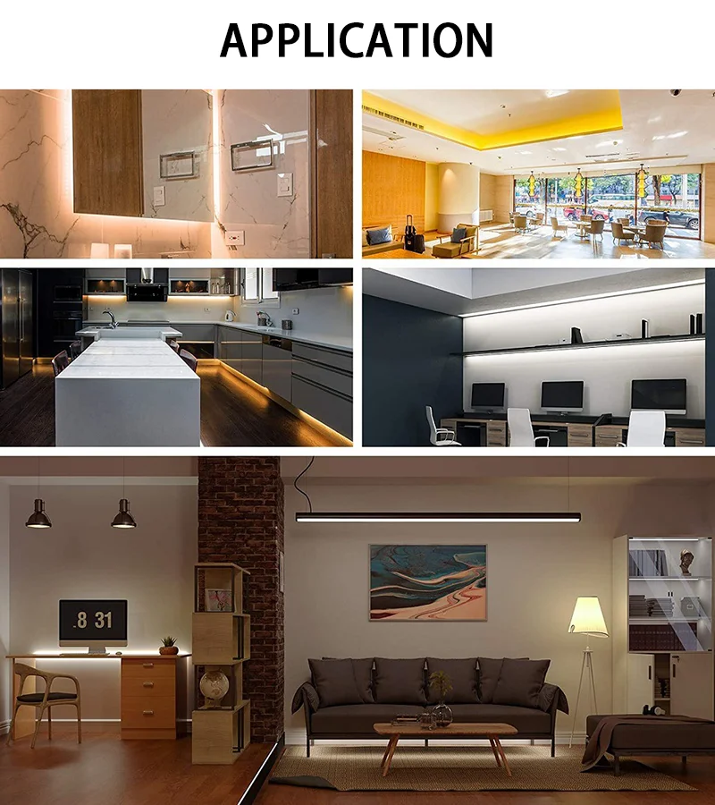 COB LED 스트립 조명, 무료 커넥터 포함, 어디서나 절단, 12V, 3000K, 4000K, 6000K, 90Ra, 5M/롤