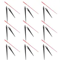 10 Sets Clock Hands Mute Clock Pointer Replaceable Wall Clock Parts Precision Metal Wall Clock Mechanism Watch Pointer 1