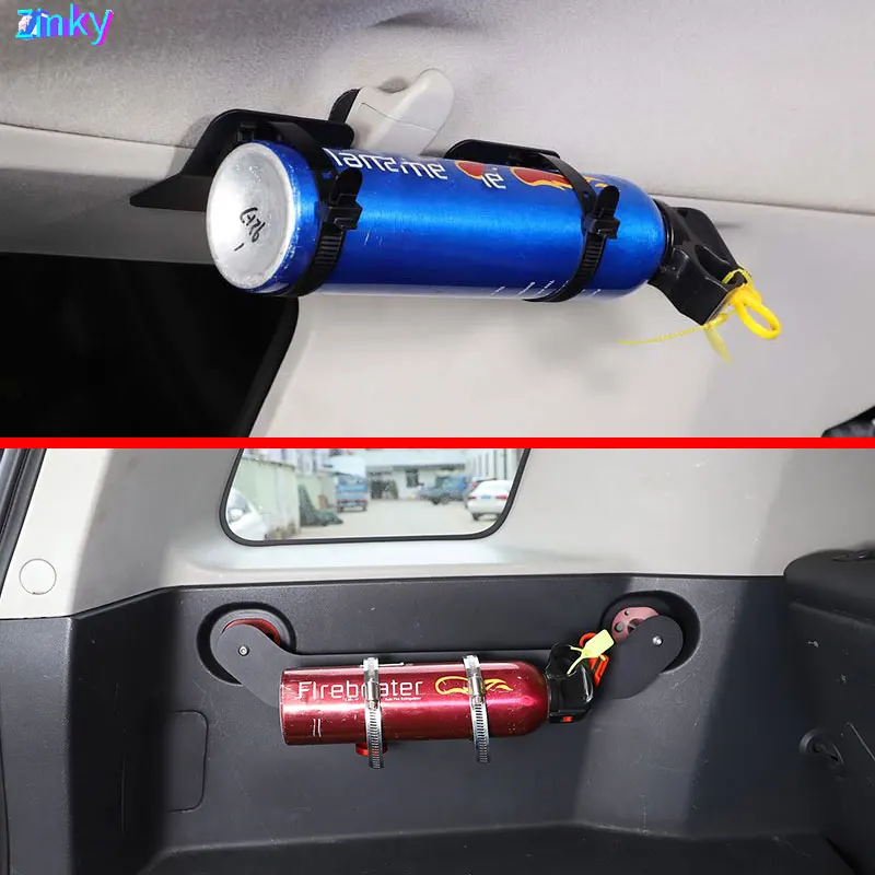 

Zinky Extinguisher Fixing Bracket for Toyota FJ Cruiser 2007 - 2021 Tailgate Storage Bracket Fire Extinguisher Basket Auto Parts